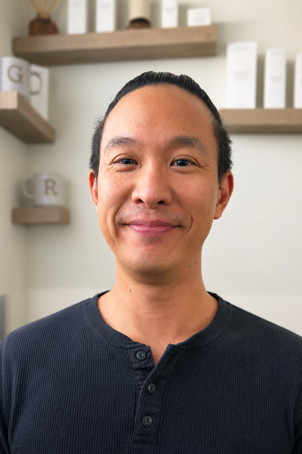 Clarence Ma, founder of Good Regimen Skin Company, sharing the story behind Bird’s Nest skincare inspired by Chinese heritage, Aloha spirit, and acne-prone skin.